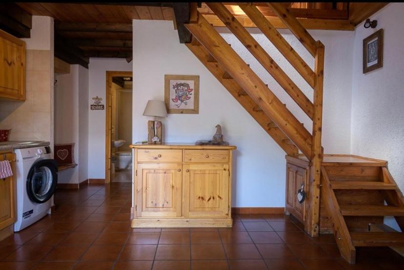 Ferienwohnung Coeur De Montagne Gignod Exterior foto