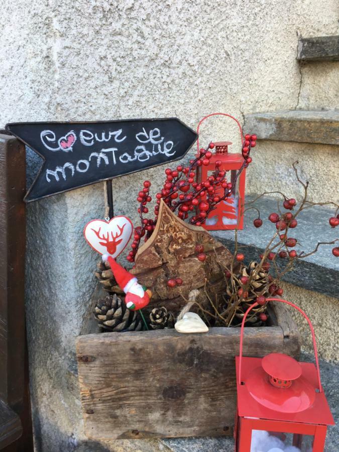 Ferienwohnung Coeur De Montagne Gignod Exterior foto